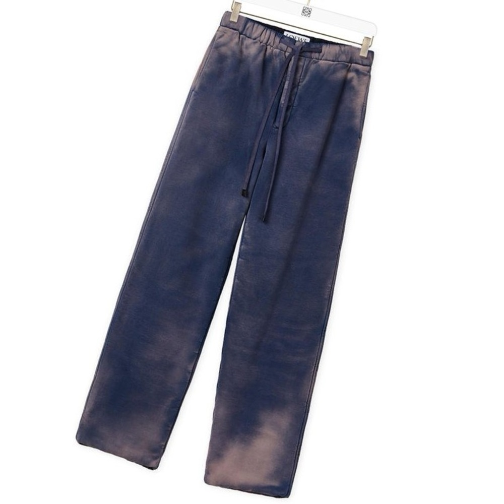 loewe puffer drawstring trousers